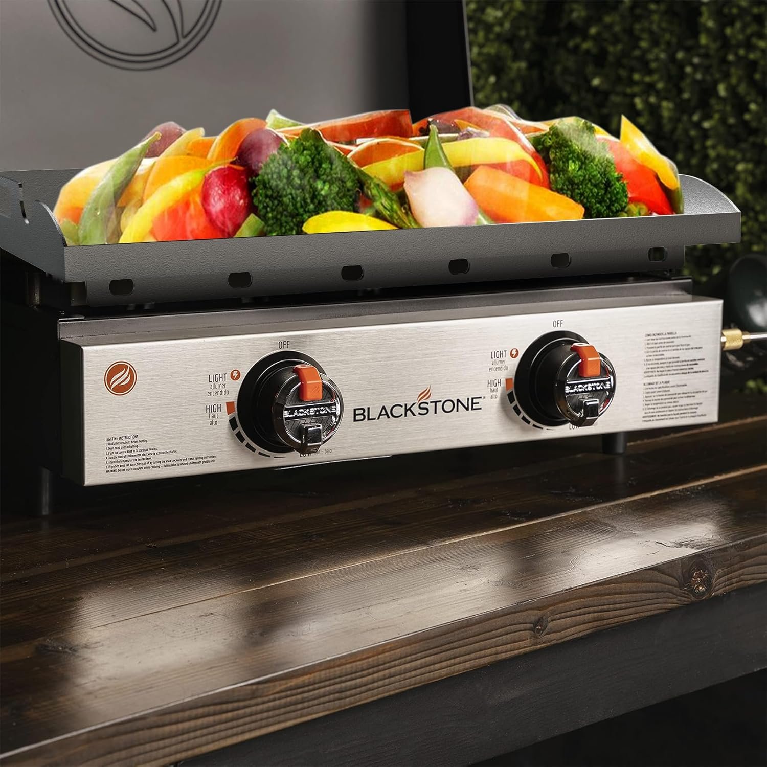 New Upgrade 22 inch Griddle Replacement Top for Most Blackstone 22 inch Tabletop Grill with Rear Grease System, Blackstone 2 Burner Flat Top Gas Griddle Grill Replacement Parts - Image 7