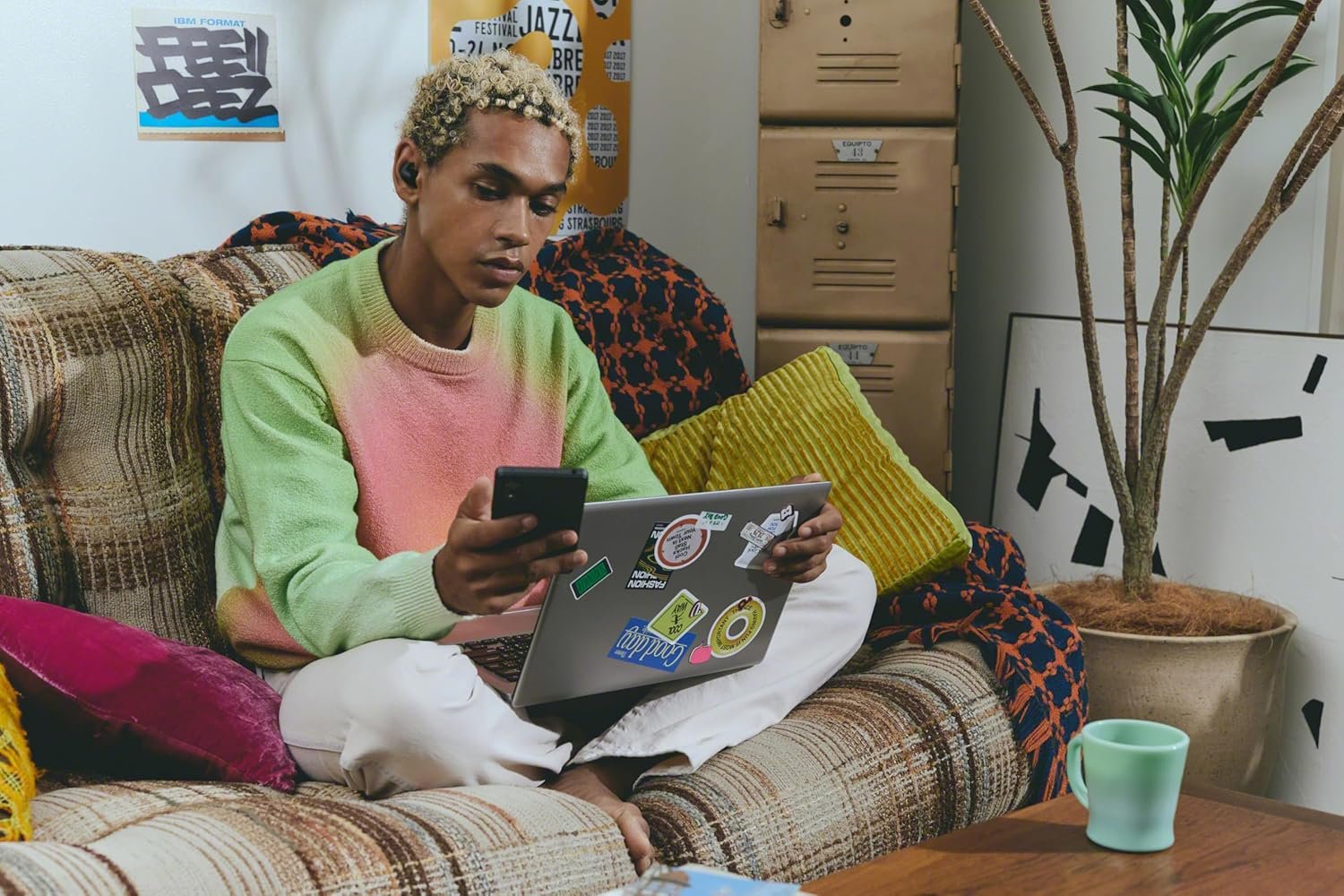 Sony LinkBuds Fit Truly Wireless Noise Canceling Earbud Headphones, Small & Light with Newly Developed Air Fitting Supporters, Black - Image 11