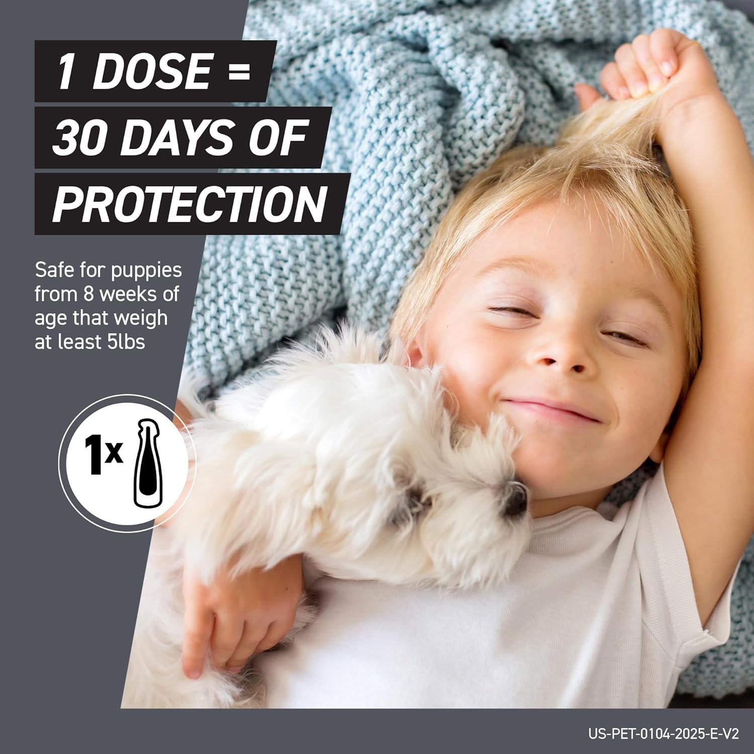 FRONTLINE Shield Flea & Tick Treatment for Medium Dogs 21-40 lbs. Count of 6 - Image 6