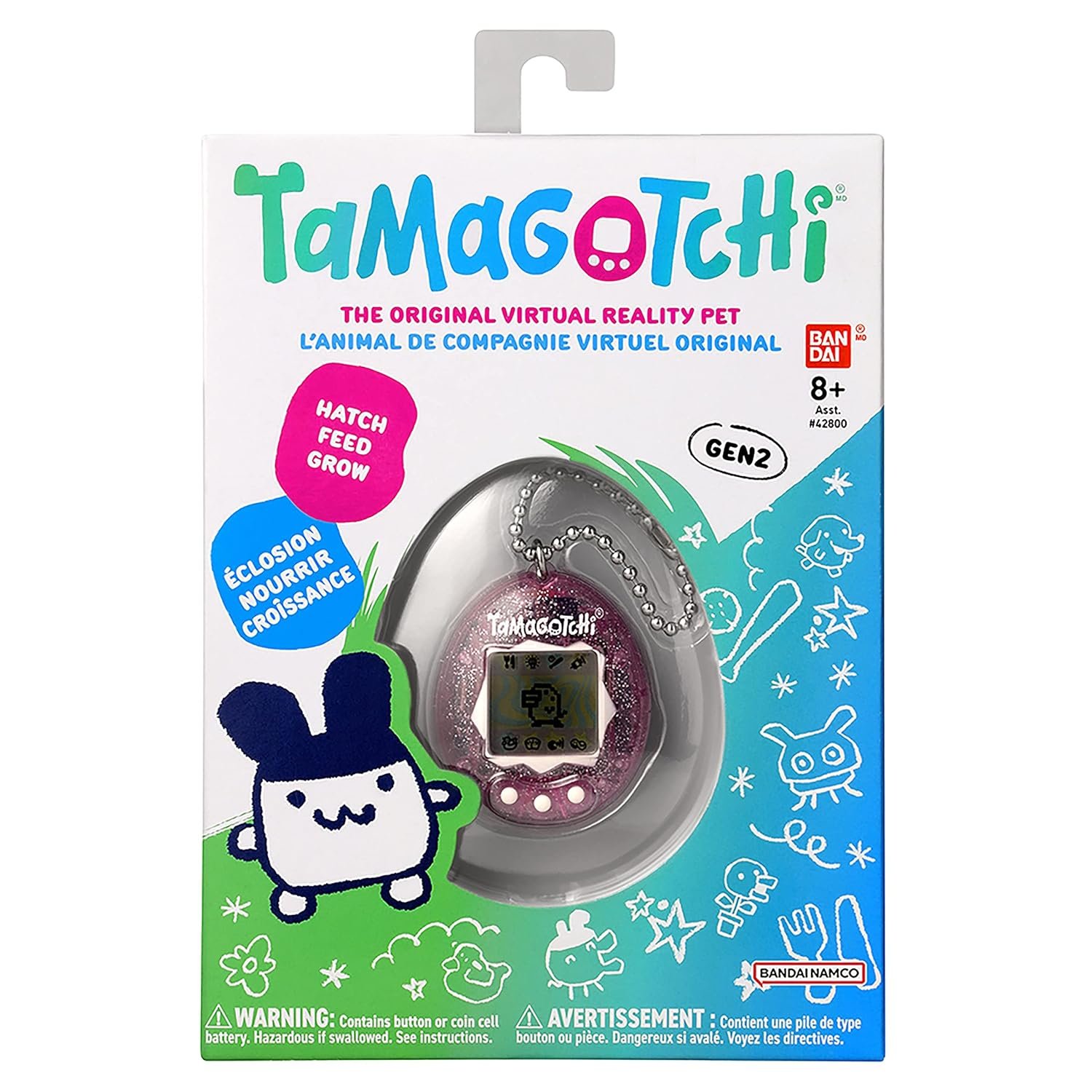 Tamagotchi Original - Pink Glitter (Updated Logo) - Image 6