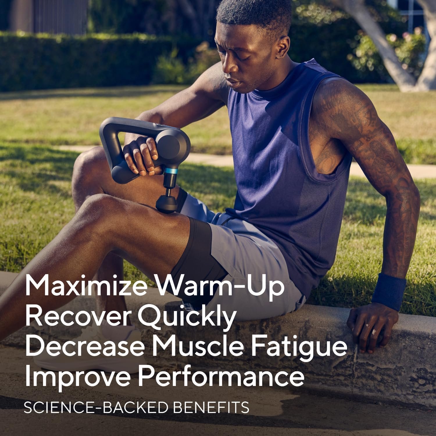 TheraGun Therabody Elite (5th Generation) - Handheld Deep Tissue Massage Gun - Bluetooth Enabled Percussion & Personal Massager for Pain Relief in Neck, Back, Leg, Hand, Shoulder and Foot - Image 3