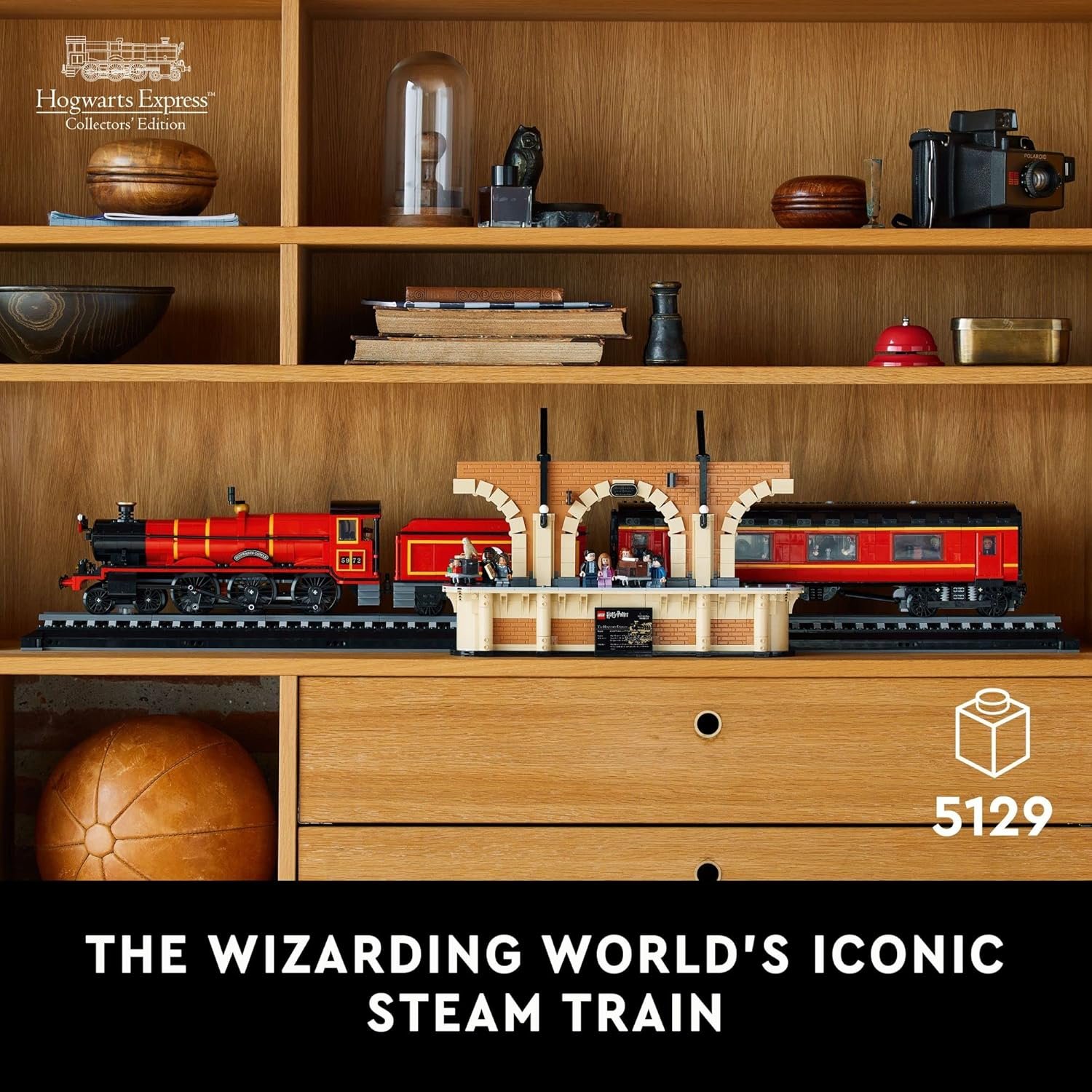 LEGO Harry Potter Hogwarts Express – Collectors' Edition 76405, Iconic Replica Model Steam Train from The Films, Collectible Memorabilia Set for Adults - Image 2
