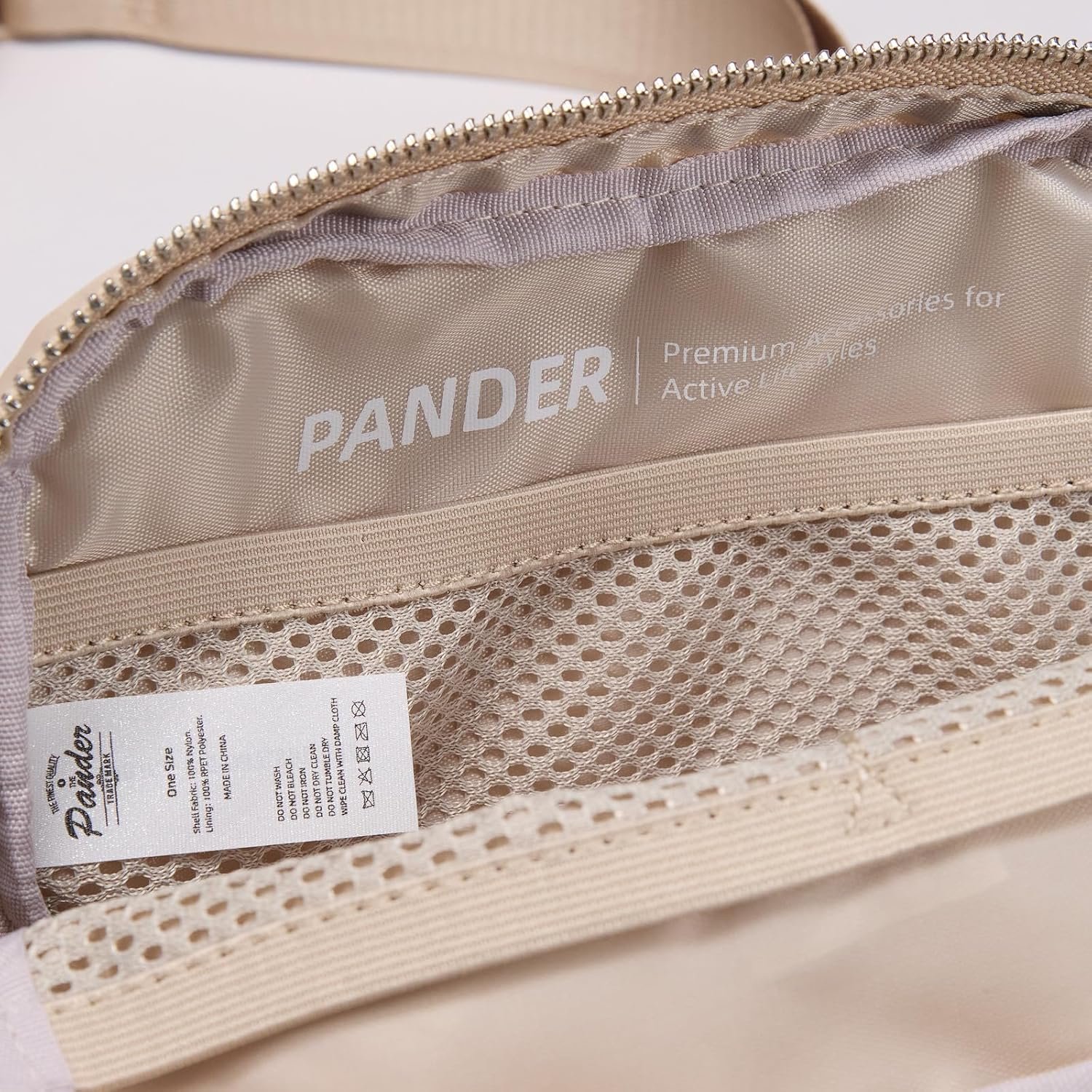 Pander Everywhere Belt Bag for Women, Fashion Waist Packs, Crossbody Bags, Everywhere Belt Bag with Adjustable Strap (Raw Linen). - Image 7