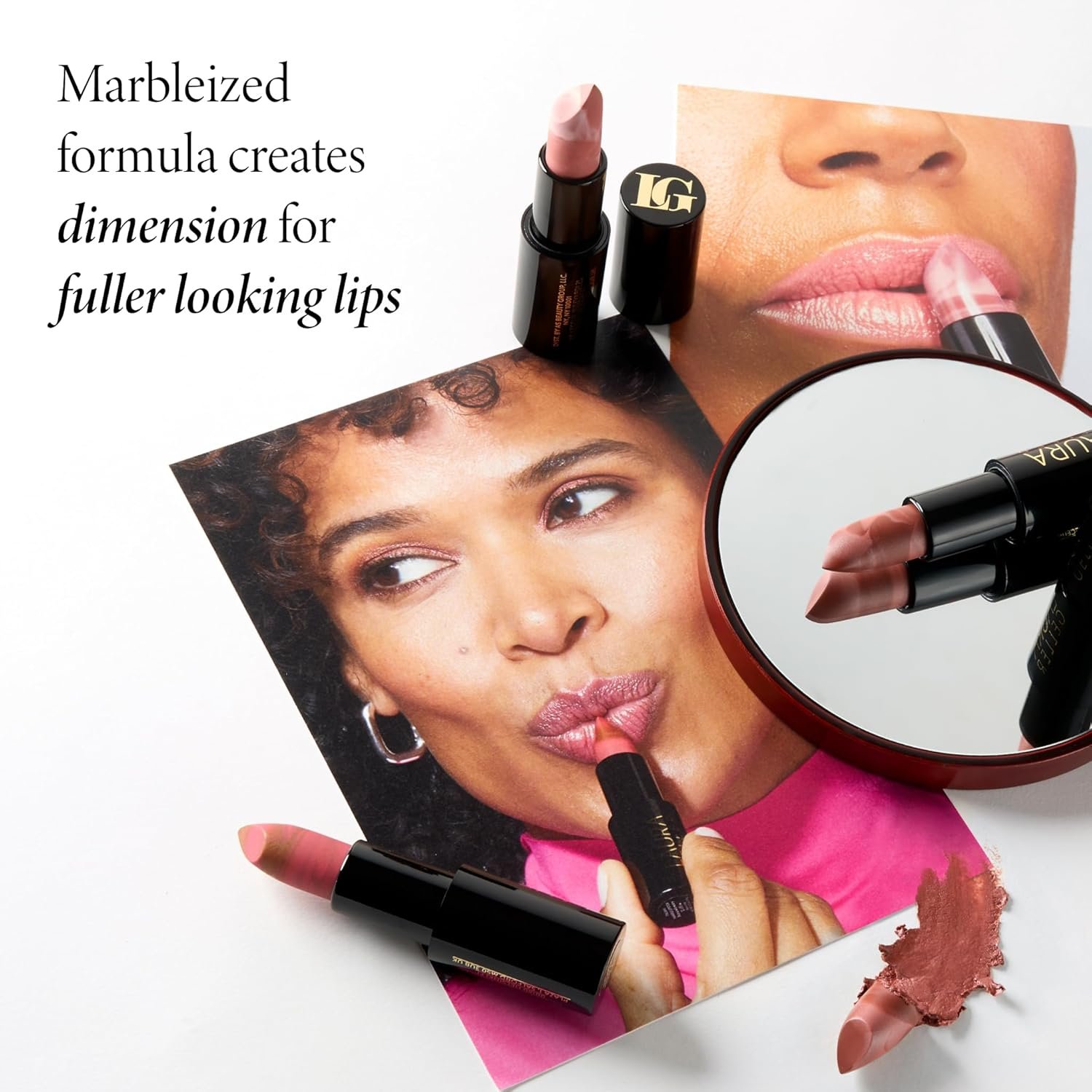 LAURA GELLER NEW YORK Italian Marble Sheer Lipstick - Al Fresco - Hydrating & Lightweight - Vitamin E & Caster Seed Oil - Cream Finish - Image 5