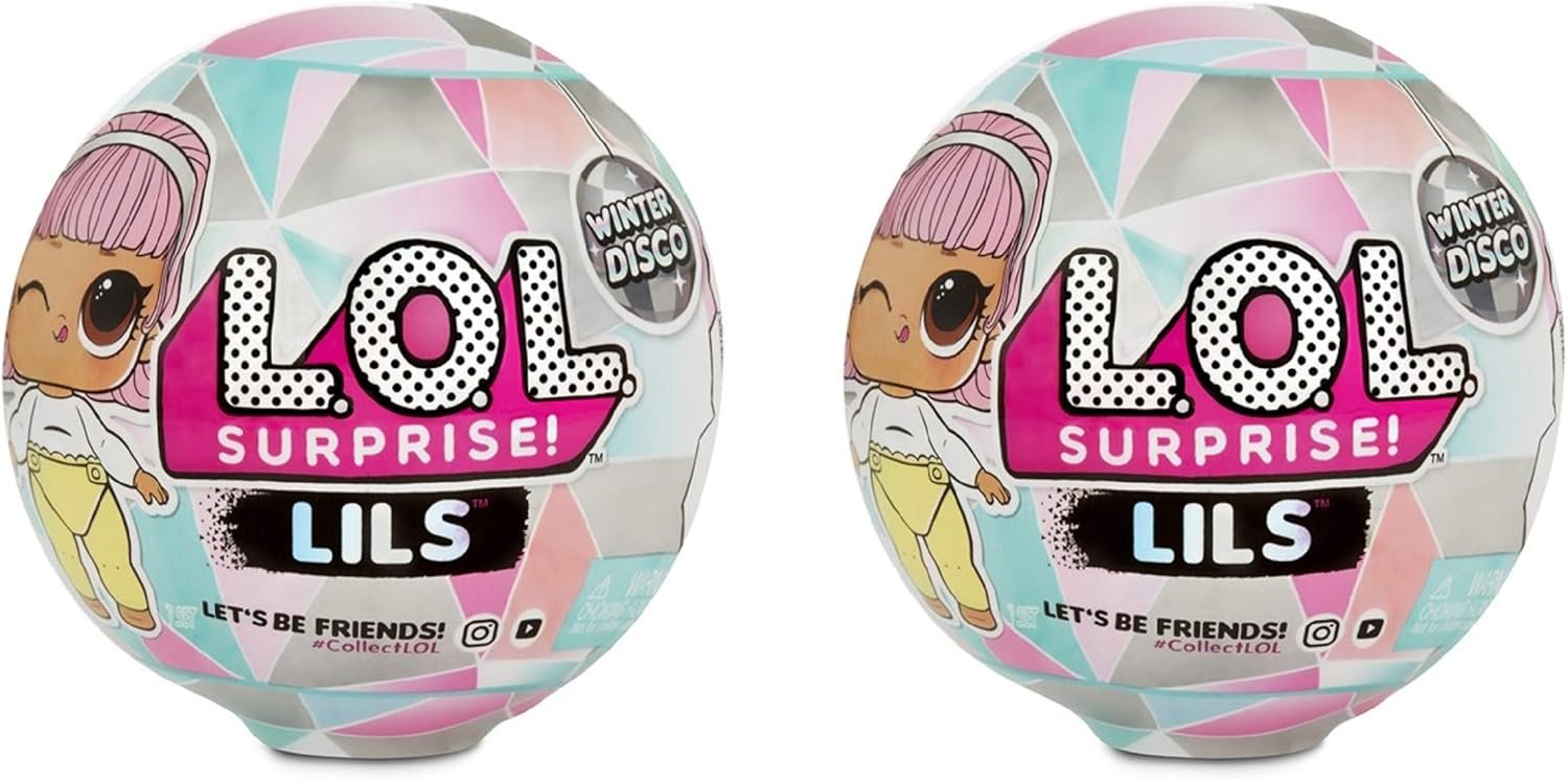 L.O.L. Surprise Lils Winter Disco Series with 5 Surprises (2-Pack)