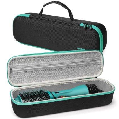 Case for Revlon One Step Volumizer Plus Hair Dryer and Styler, Hard Travel Case for Revlon One Step Volumizer Plus 2.0 Hair Dryer Brush HAIR Le Volume 2-in-1 Titanium Blow Dryer Brush Storage Bag