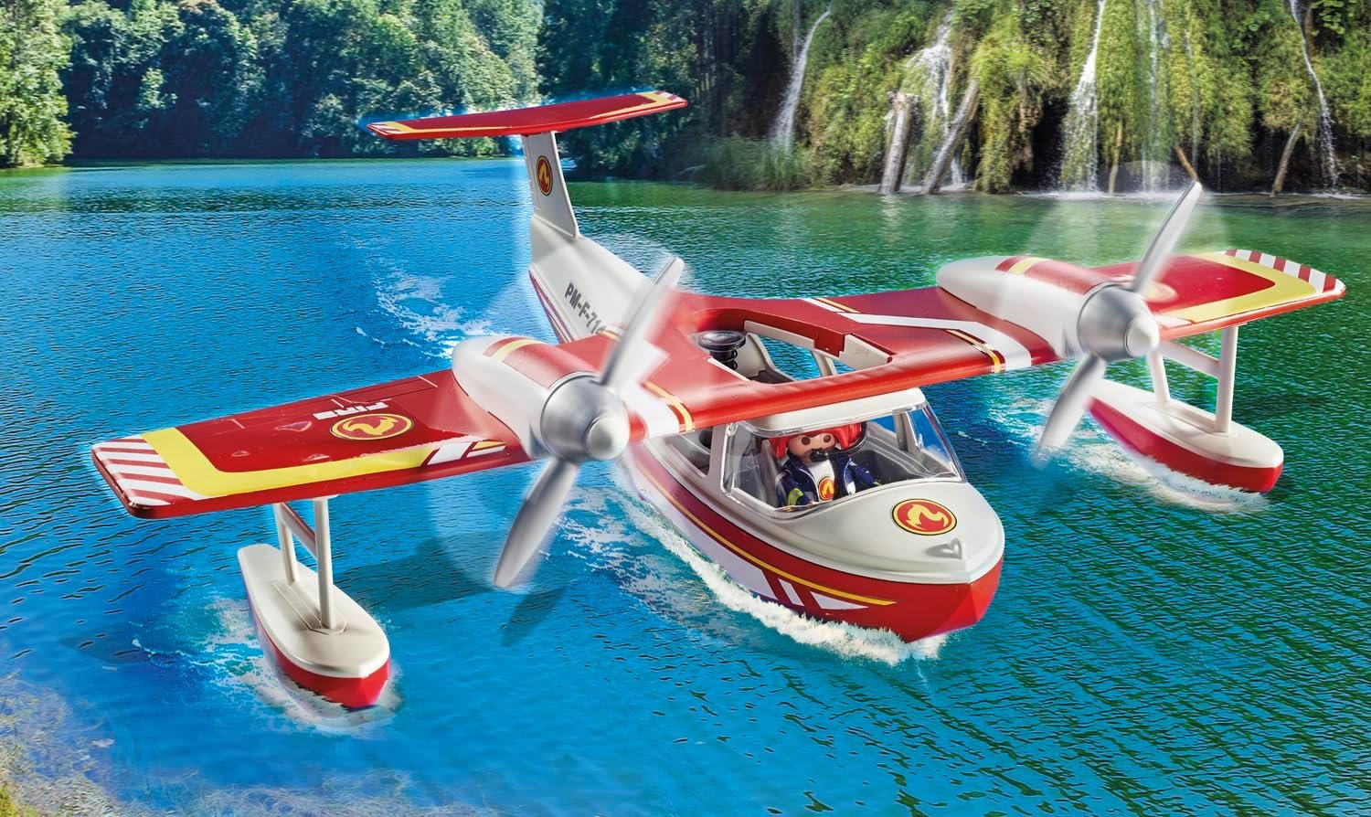 Playmobil Firefighting Seaplane - Image 7