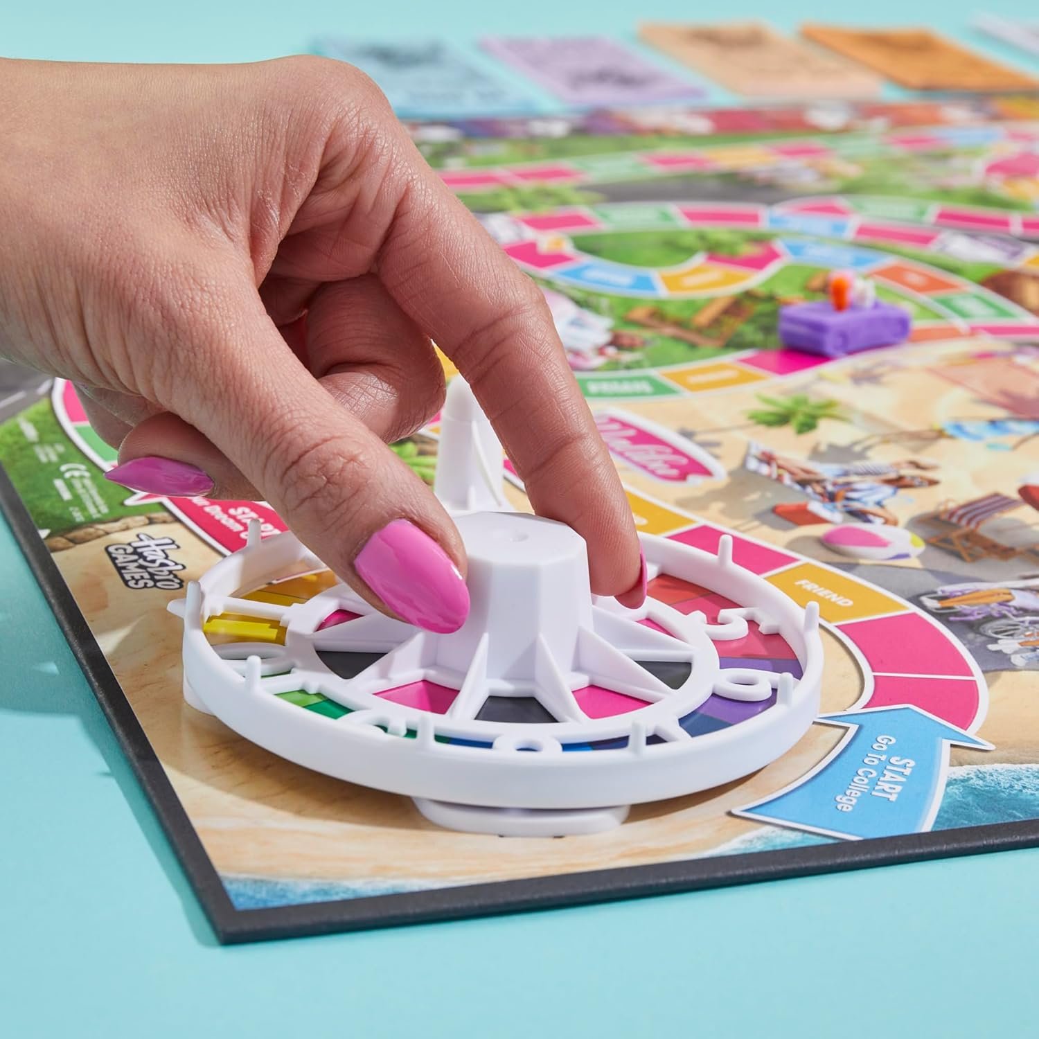 Hasbro Games The Game of Life: Barbie Edition Board Game | Ages 8+ | 2 to 4 Players | Fun Family Games for Kids and Adults | Kids Gifts (Amazon Exclusive) - Image 12