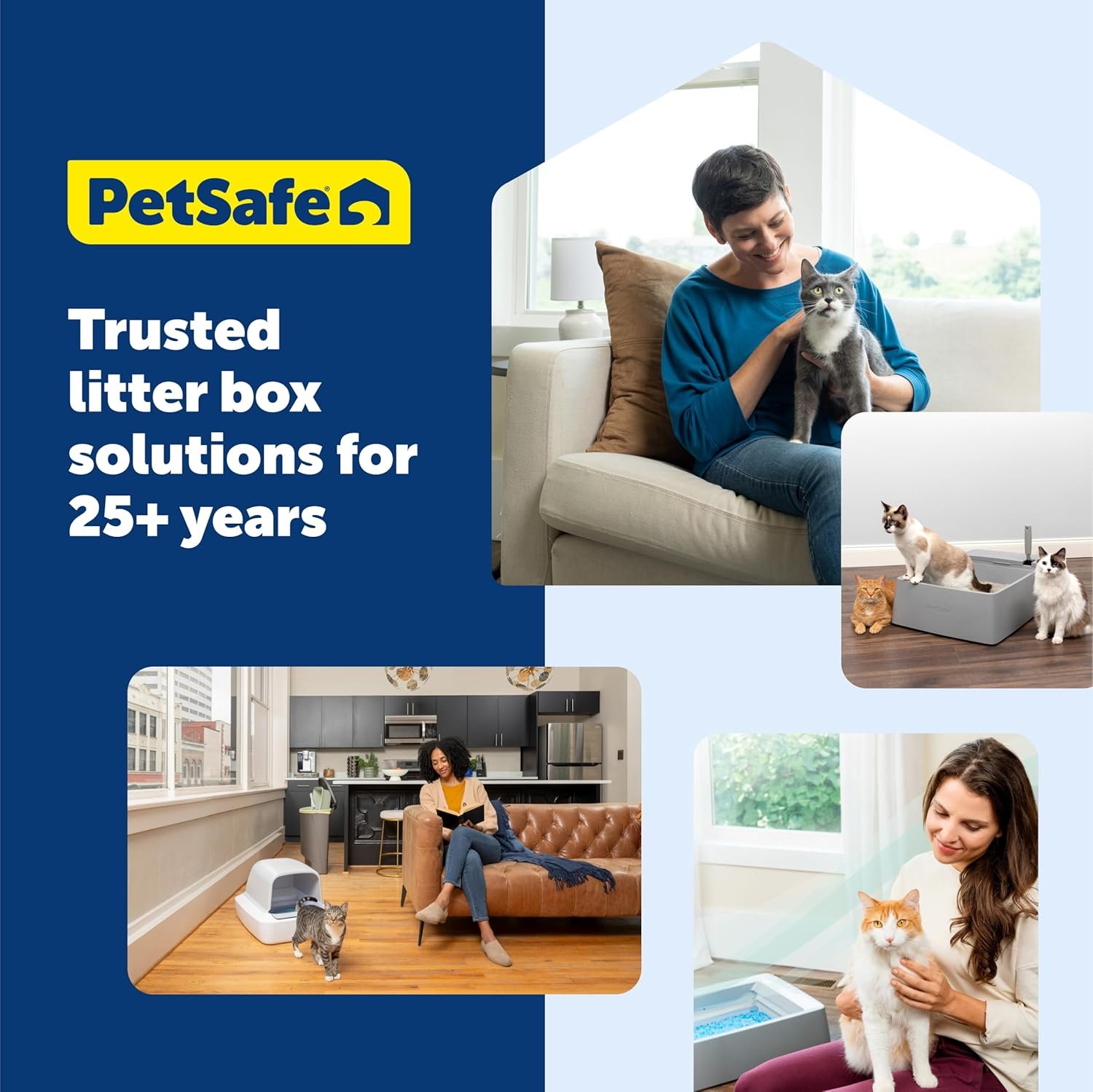 PetSafe ScoopFree SmartSpin Self-Cleaning Litter Box Bundle – Advanced Odor Control – App Controlled – Up to 2 Weeks of Hands-Free Cleaning – Includes Litter Mat, 50 Waste Bin Liners, 4 Deodorizers - Image 7