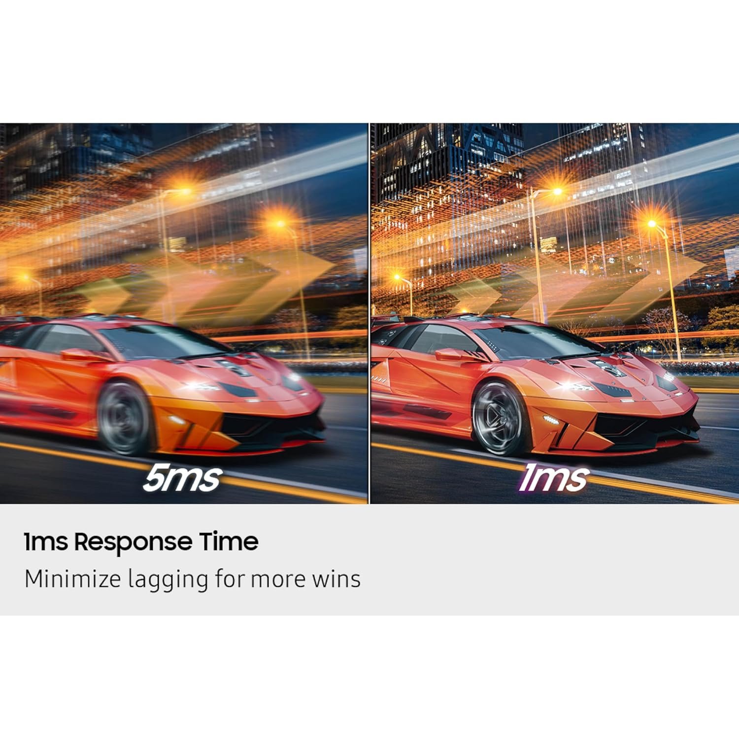 Samsung 27” Odyssey G7 G70F FHD Resolution Gaming Monitor, Fast IPS Dual Mode, 4K 180Hz Refresh Rate, NVIDIA G-Sync Compatible, AMD FreeSync™ Premium, Ergonomic Stand, LS27FG706ENXZA - Image 6