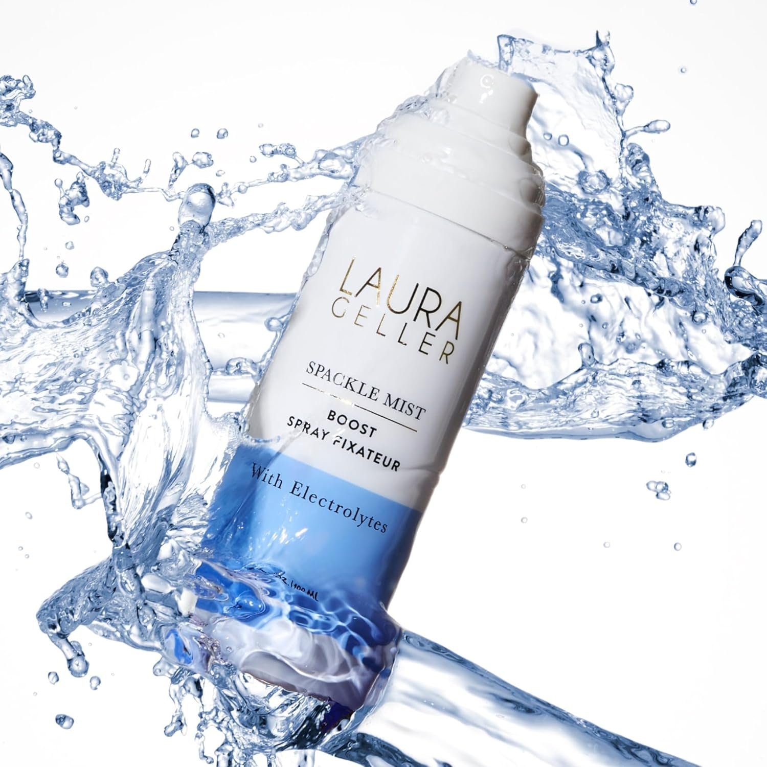 LAURA GELLER NEW YORK Spackle Mist Boost Setting Spray with Electrolytes - Long-Lasting Makeup Spray with Blue Light Protection - Dewy Skin Makeup Setting Spray - Image 7