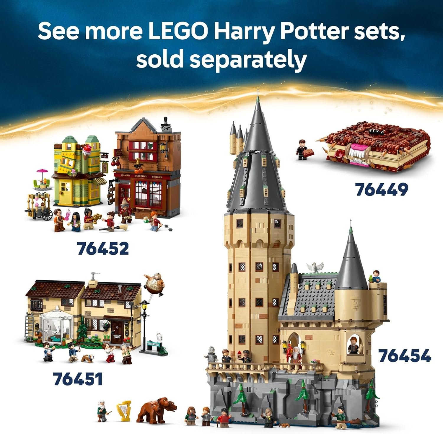 LEGO Harry Potter Book Nook: Hogwarts Express Building Set - Bedroom Shelf Decor for Boys, Girls, & Fans, Ages 10+ - Collectible Harry & Ron Minifigures - Gift for Christmas - 76450 - Image 7