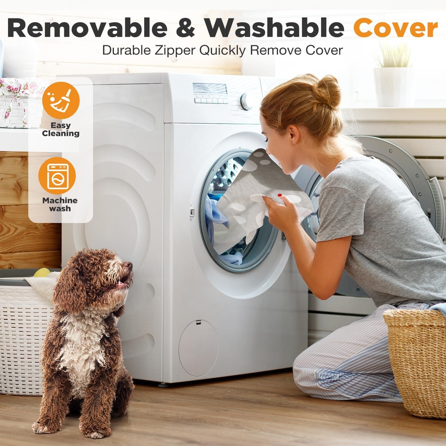 Dog Sofa, Pet Couch for Small-Sized Dogs and Cats Soft Velvety Pet Bed Couch with Legs 80 lbs Loading Washable Cat Sofa para Perros Chair for Small Dog/Cat-Gray - Image 6