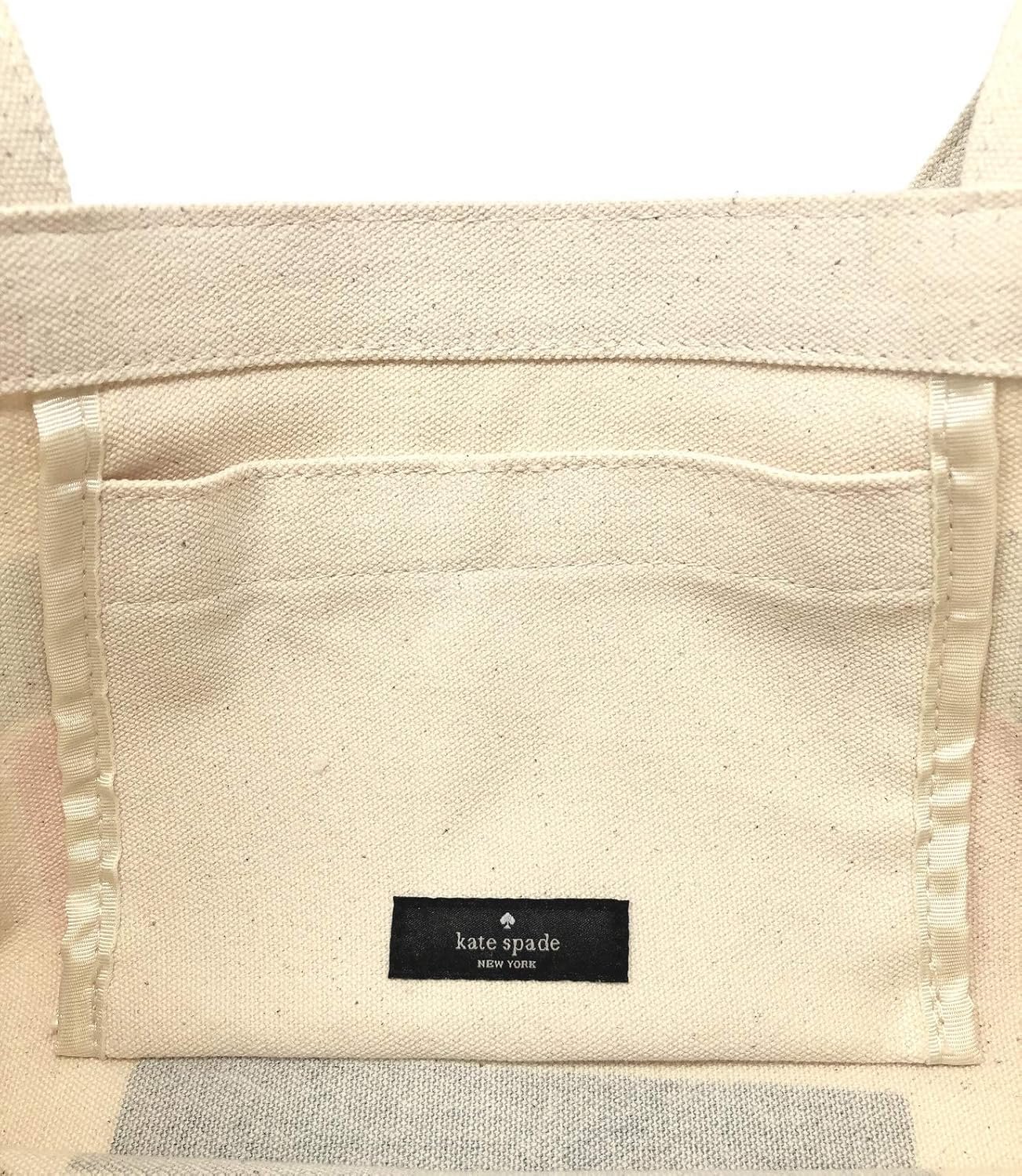 kate spade new york Canvas Tote Bag with Interior Pocket - Image 3