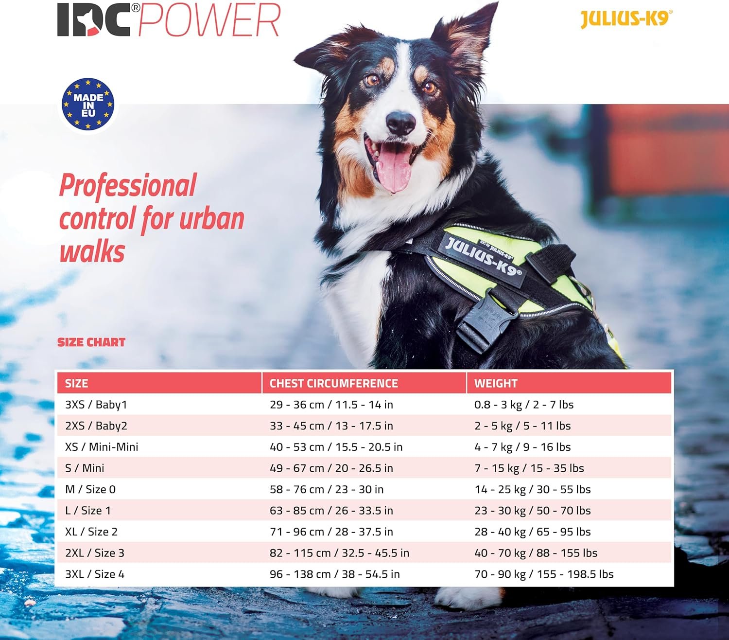 IDC Powerharness, Size: M/0, UV Orange - Image 5