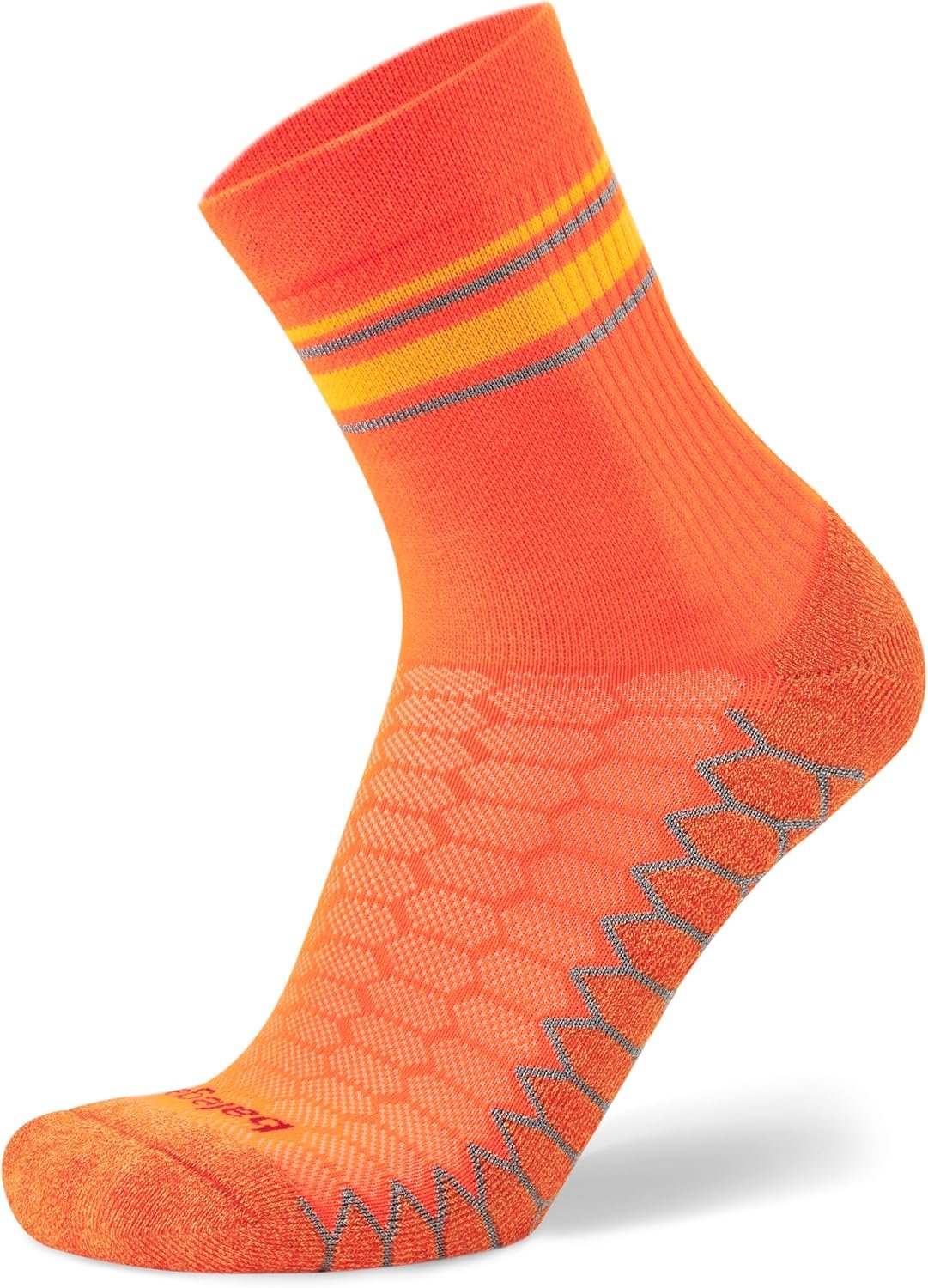 Balega womens Silver Mini Crew Performance Running Socks, Breathable-moisture Wicking Style (1 Pair)