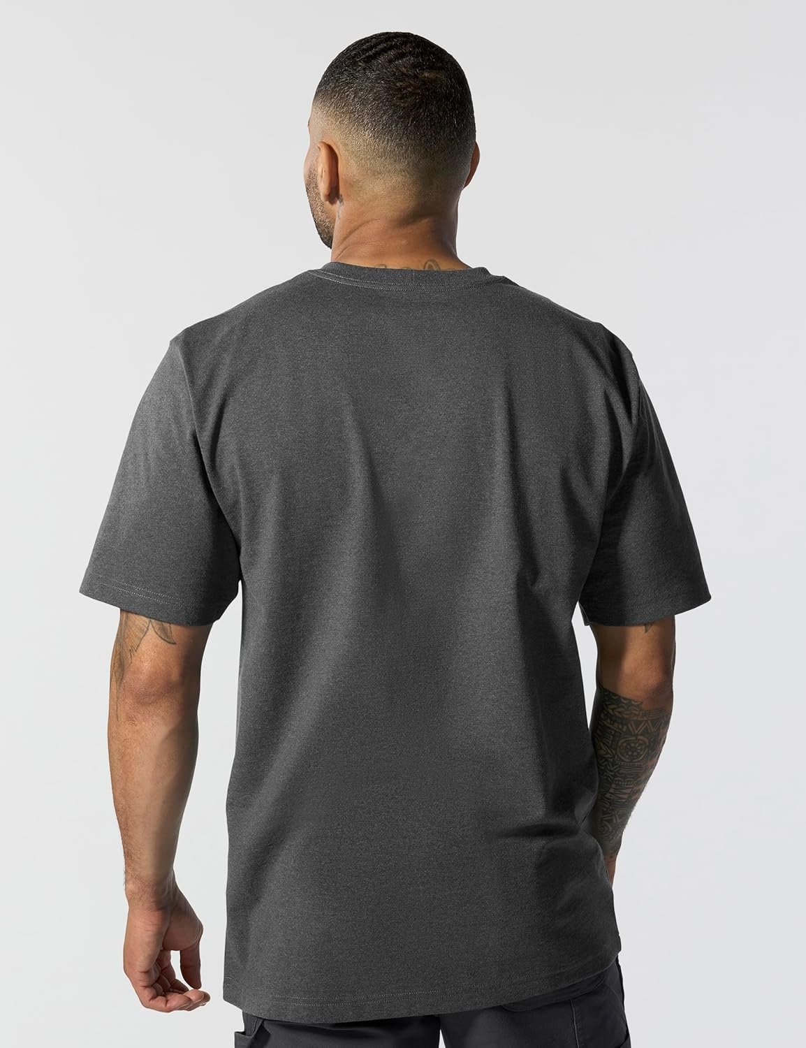 Carhartt Mens Loose Fit Heavyweight Short-Sleeve Pocket T-Shirt (Also Available in Big & Tall) - Image 3