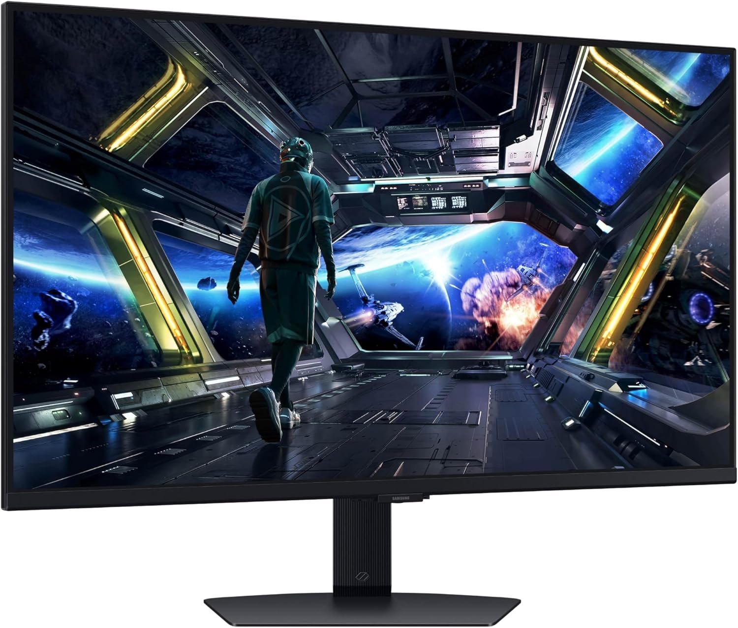 Samsung 32” Odyssey G7 (G70D) 4K UHD IPS 144Hz 1ms(GtG) Smart Gaming Monitor, G-Sync Compatible, AMD Freesync Premium, Vivid Colors, Adjustable Stand, Black Equalizer, LS32DG702ENXZA - Image 15