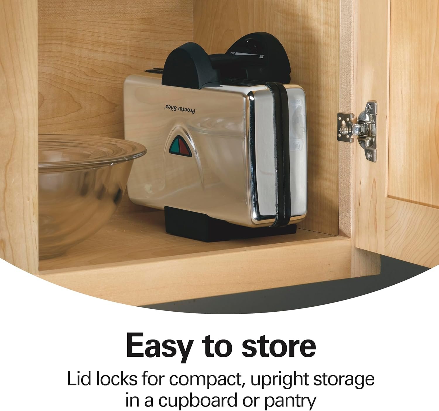 Hamilton Beach Belgian Mini Waffle Maker with Shade Control, Makes 2 at Once, Create Personalized Keto Chaffles and Hash Browns, PFAS-Free Non-Stick Plates, Compact Design, Stainless Steel (26009) - Image 3