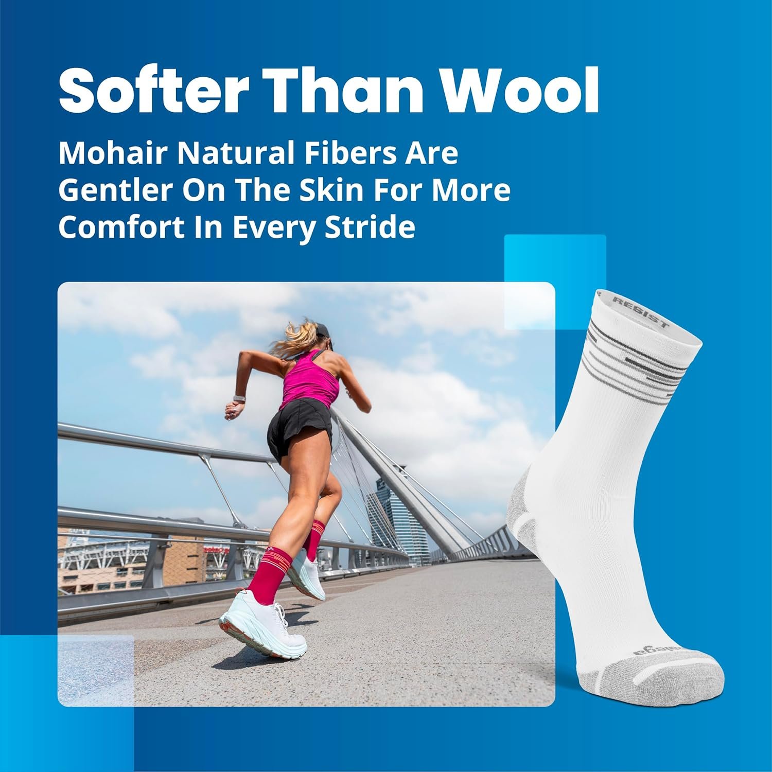 Balega womens Blister Resist Performance Quarter Athletic Running Socks (1 Pair) - Image 5