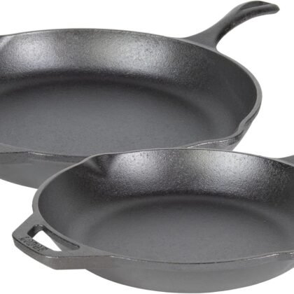 Lodge Chef Collection 2pc Set (10" & 12" Skillet)