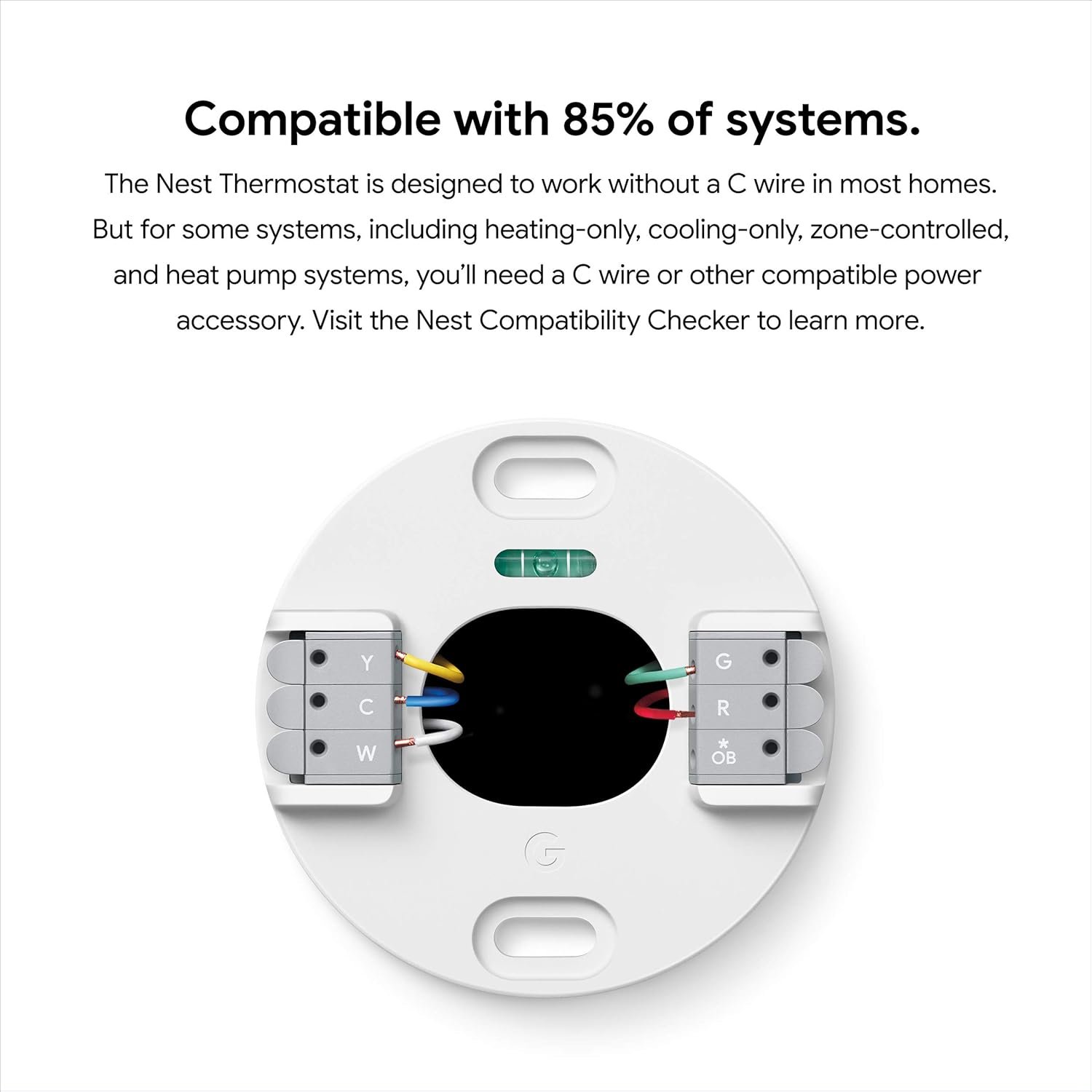 Google Nest Thermostat - Smart Thermostat for Home - Programmable Wifi Thermostat - Fog - Image 3