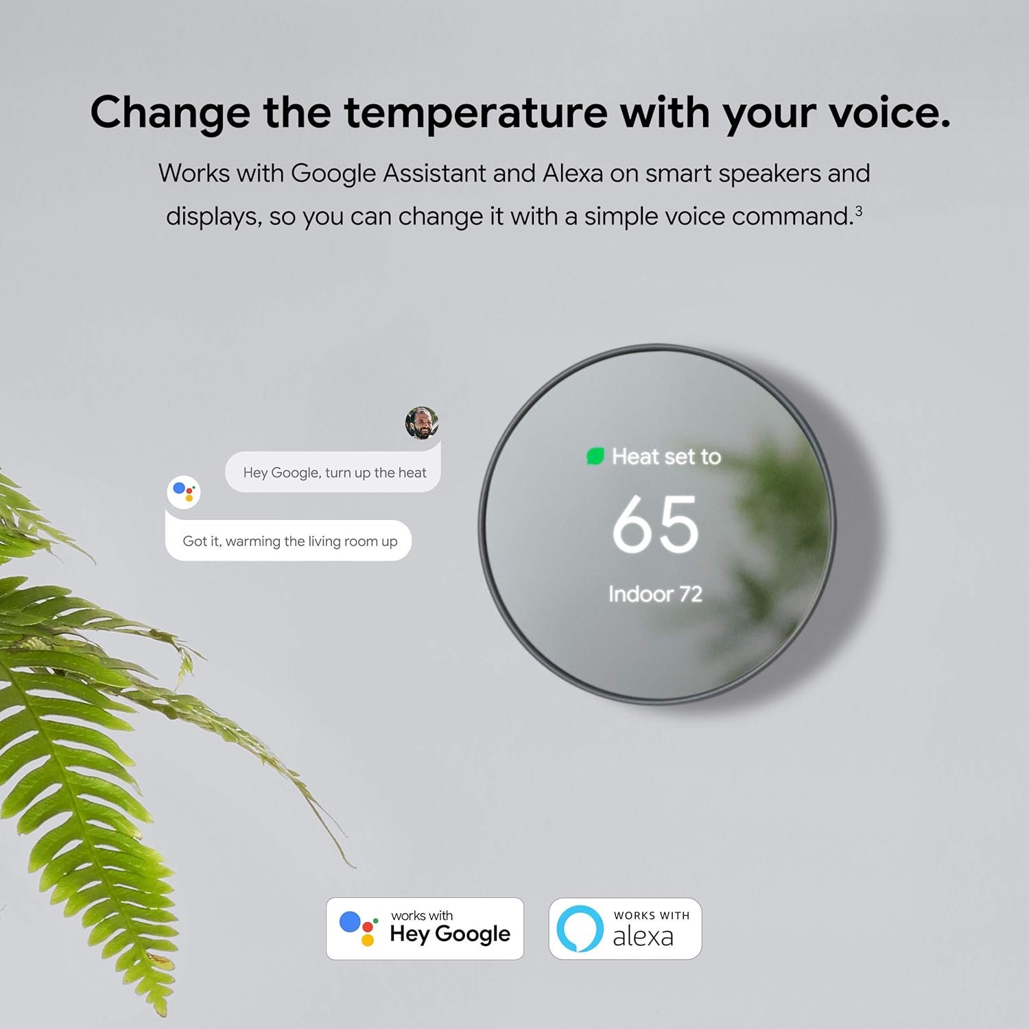 Google Nest Thermostat - Smart Thermostat for Home - Programmable Wifi Thermostat - Fog - Image 11