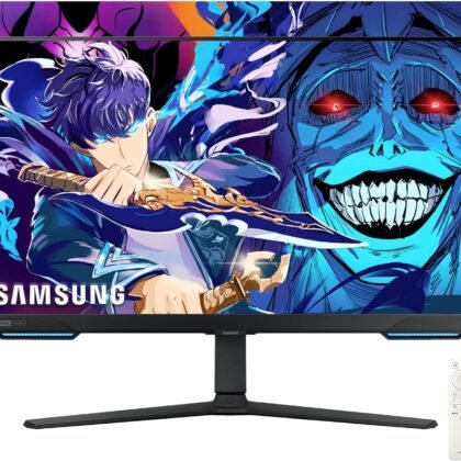 Samsung 28" Odyssey G7 4K UHD 144Hz 1ms G-Sync Gaming Monitor, HDR400, AMD FreeSync Premium Pro, Ultrawide Game View, DisplayPort, HDMI, Height Adjustable Stand, Black