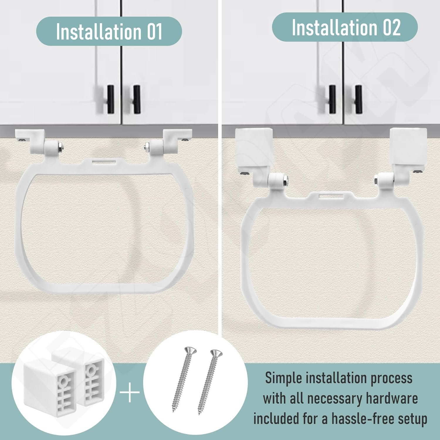 Mount Bracket for Google Nest Hub Home Kitchen Under Cabinet 1st Gen & 2nd Gen (Not Compatible with Nest Hub Max) - Image 3