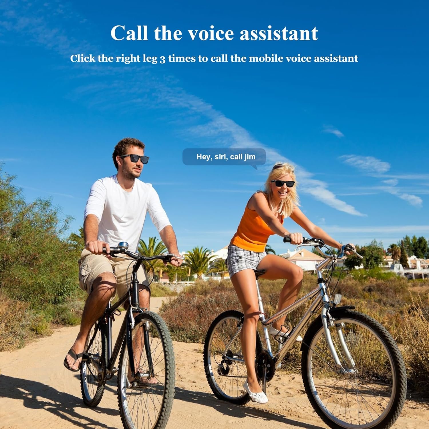 Blackview Smart Glasses, 5.3 Bluetooth Sunglasses with Open Ear Speaker, Voice Assistant Compatible, Blue Light Blocking Lens - Image 8