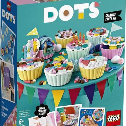 LEGO DOTS Creative Party Kit 41926 DIY Craft Decorations Kit; Makes a Perfect Play Activity for Kids, New 2021 (622 Pieces)