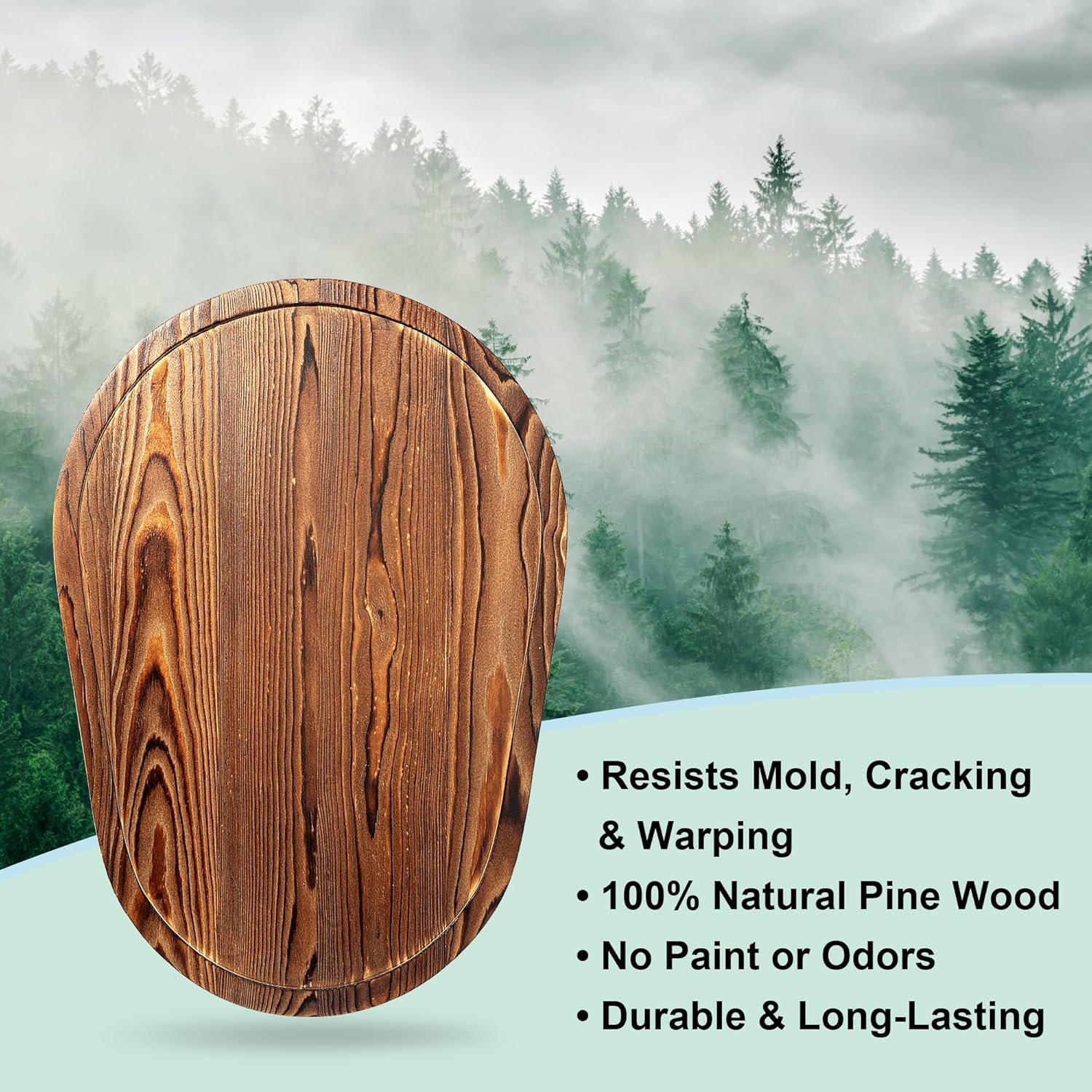 Mixer Slider Mat, Pine Wood Sliding Tray for KitchenAid 4.5 & 5 Qt Stand Mixers, Anti-Slip Moving Mat & Countertop Protector, Kitchen Accessories and Attachments for Artisan Series (5-8 QT) - Image 5