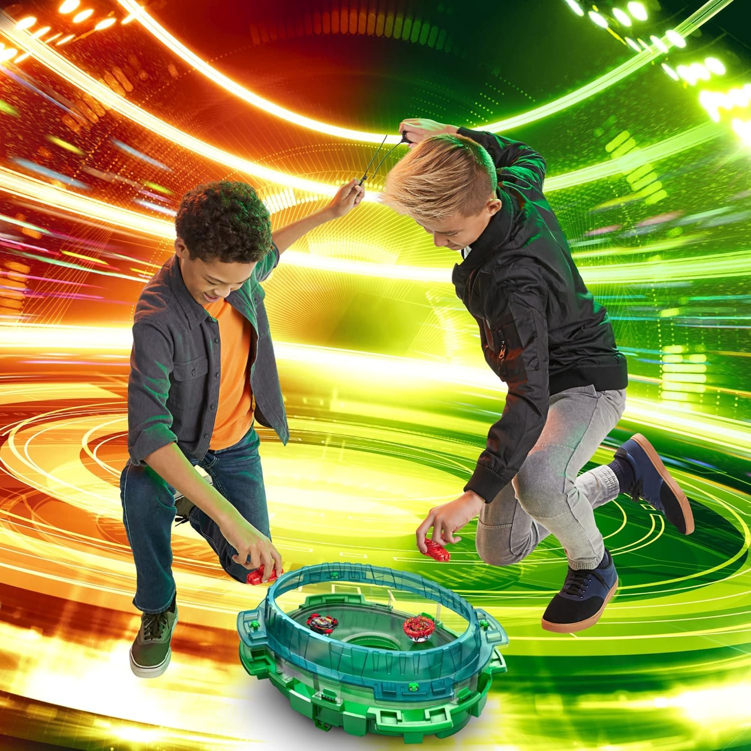 Hasbro F4694 / F4694AS00 / F4694AS00 Beyblade Burst QuadDrive Interstellar Drop Battle Set Game - Image 6