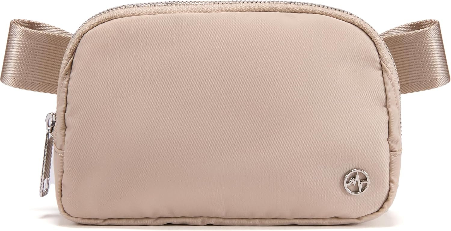 Pander Everywhere Belt Bag for Women, Fashion Waist Packs, Crossbody Bags, Everywhere Belt Bag with Adjustable Strap (Raw Linen).