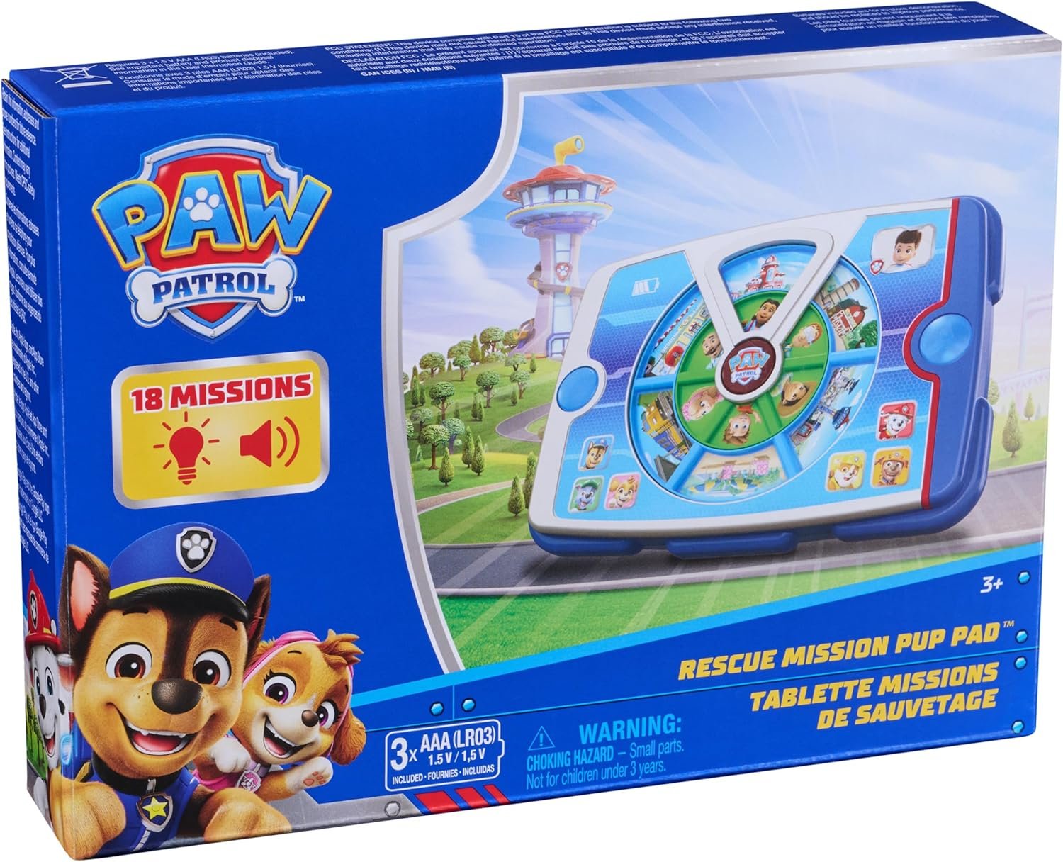 Paw Patrol Academy Rescue Mission Pup Pad, Interactive Toy with Lights, Sounds & Music, Pretend Play Kids Toys for Boys & Girls Ages 3 and Up - Image 7
