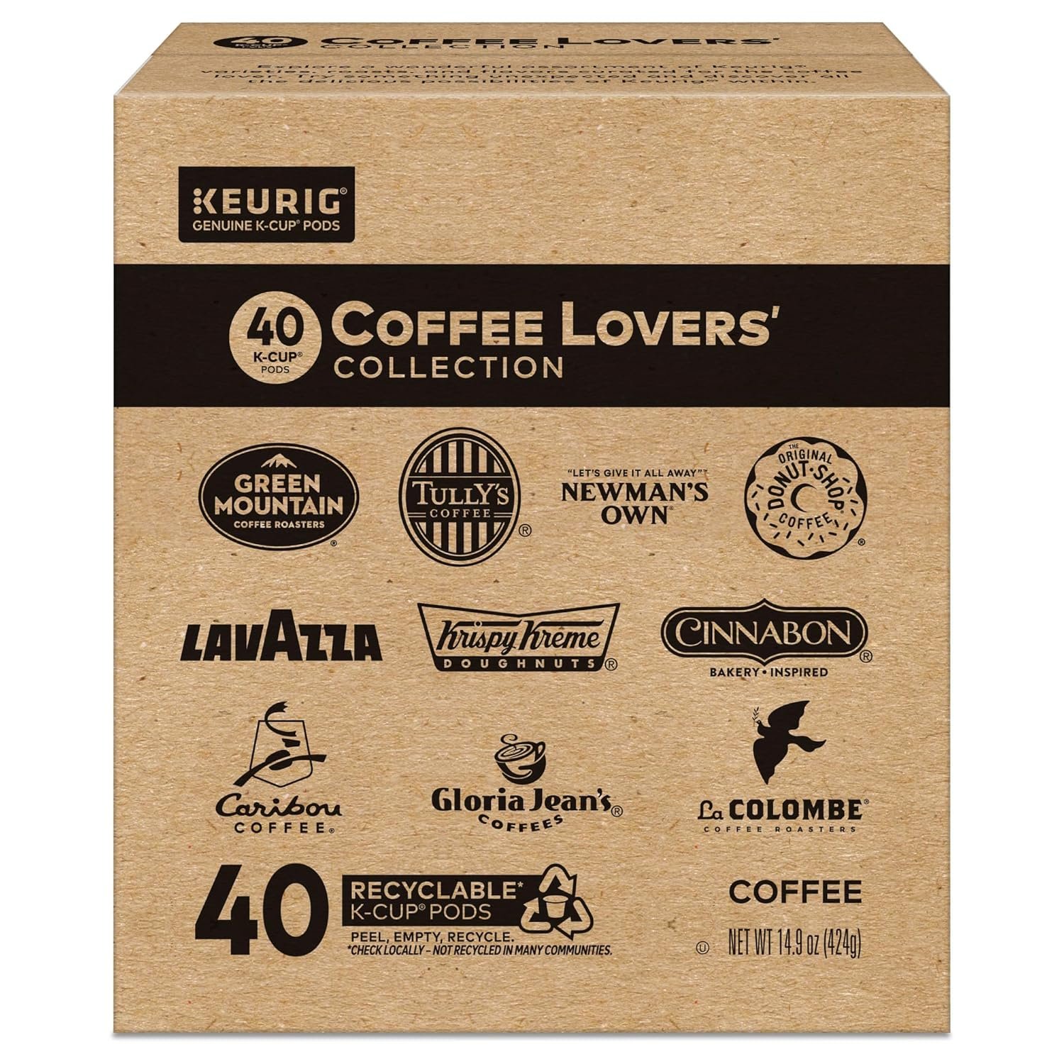 Keurig® Coffee Lover's Collection Variety Pack, Keurig Single Serve K-Cup Pods, 40ct - Image 8