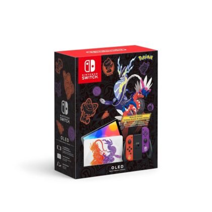Nintendo Switch – OLED Model Pokemon Scarlet and Violet Limited Edition