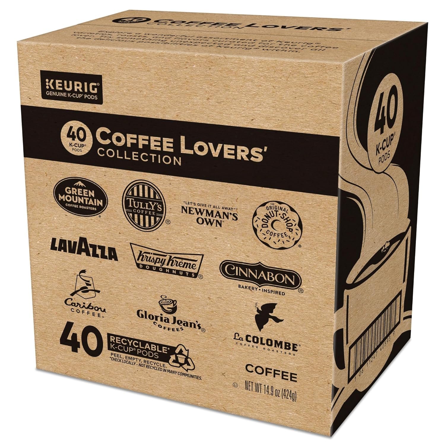 Keurig® Coffee Lover's Collection Variety Pack, Keurig Single Serve K-Cup Pods, 40ct - Image 10