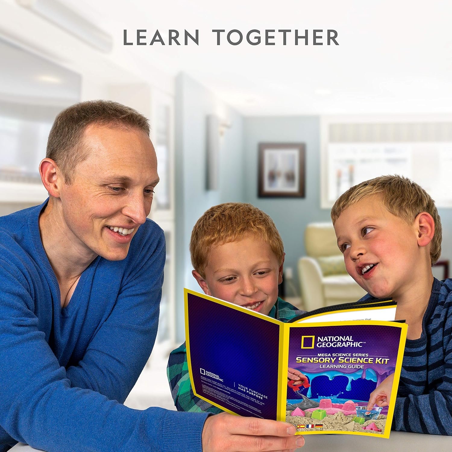 National Geographic Sensory Science Kit - Mega Science Kit, Includes Sensory Play Sand for Kids, Slime, Putty, and Other Projects, Slime Kit for Boys and Girls, Stress Relief Toy (Amazon Exclusive) - Image 6