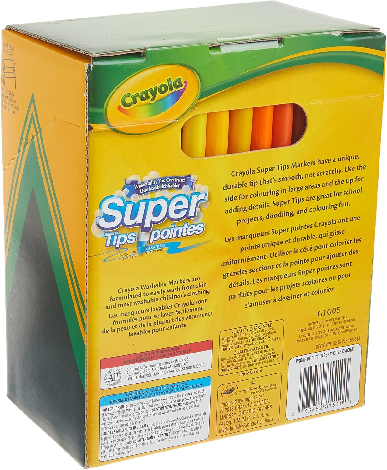 Crayola Super Tips Washable Markers 100 Count - Image 2