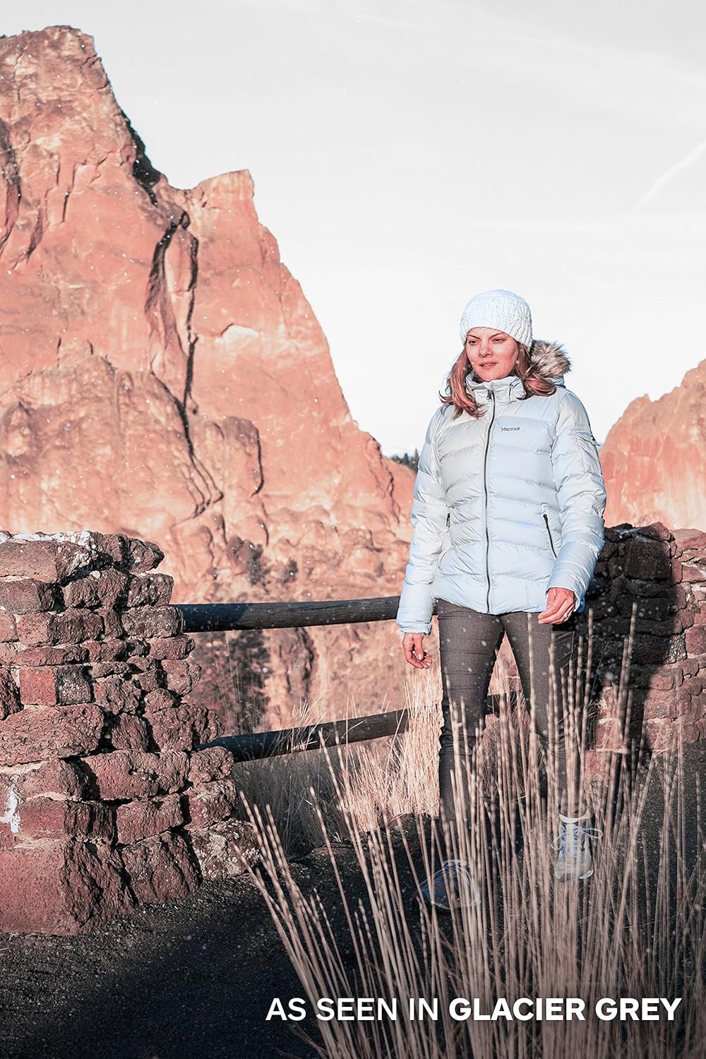 MARMOT Women's Ithaca Jacket - 700-Fill Down-Insulated, Water-Resistant Coat with Zip-Off Hood and Removable Fur Ruff - Image 2