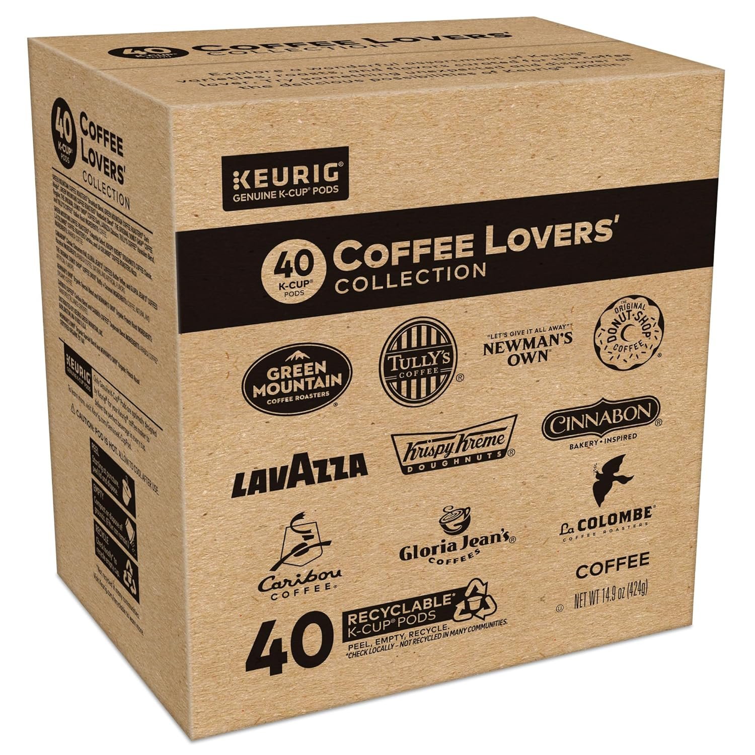 Keurig® Coffee Lover's Collection Variety Pack, Keurig Single Serve K-Cup Pods, 40ct - Image 9