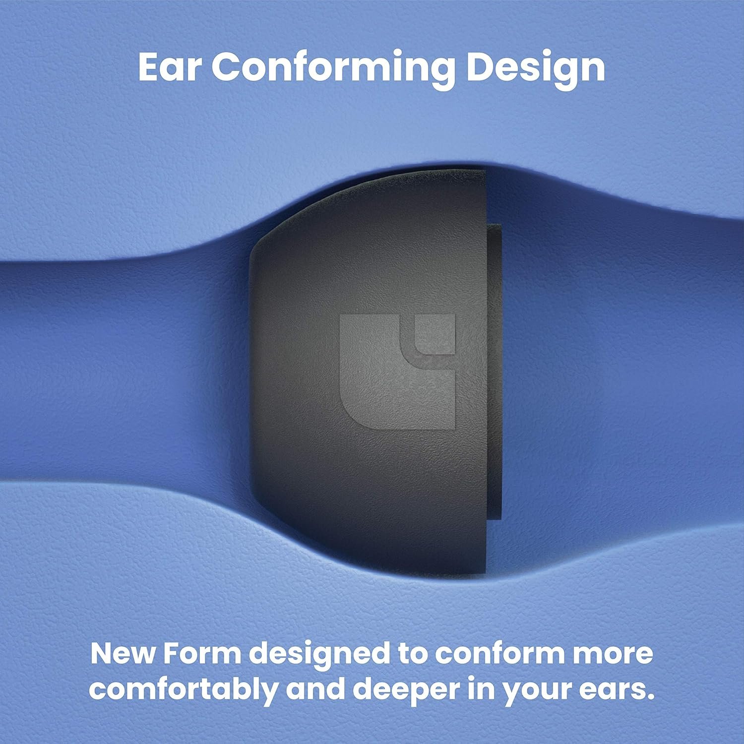 Foam Masters Ultra-Premium Memory Foam Ear Tips for AirPods Pro 1st & 2nd Gen | 3 Pairs | New Ver. | Secure Fit | Super Comfort | Better Noise Cancel | Replacement Buds (Assorted S/M/L, Black) - Image 4