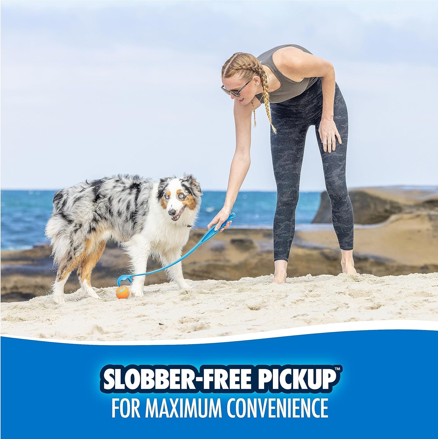 Chuckit! Dog Ball Launcher - Pro 25" with Medium (2.5"), Dog Fetch Ball Thrower, For Dogs 20-60 Pounds, Made in USA - Image 4