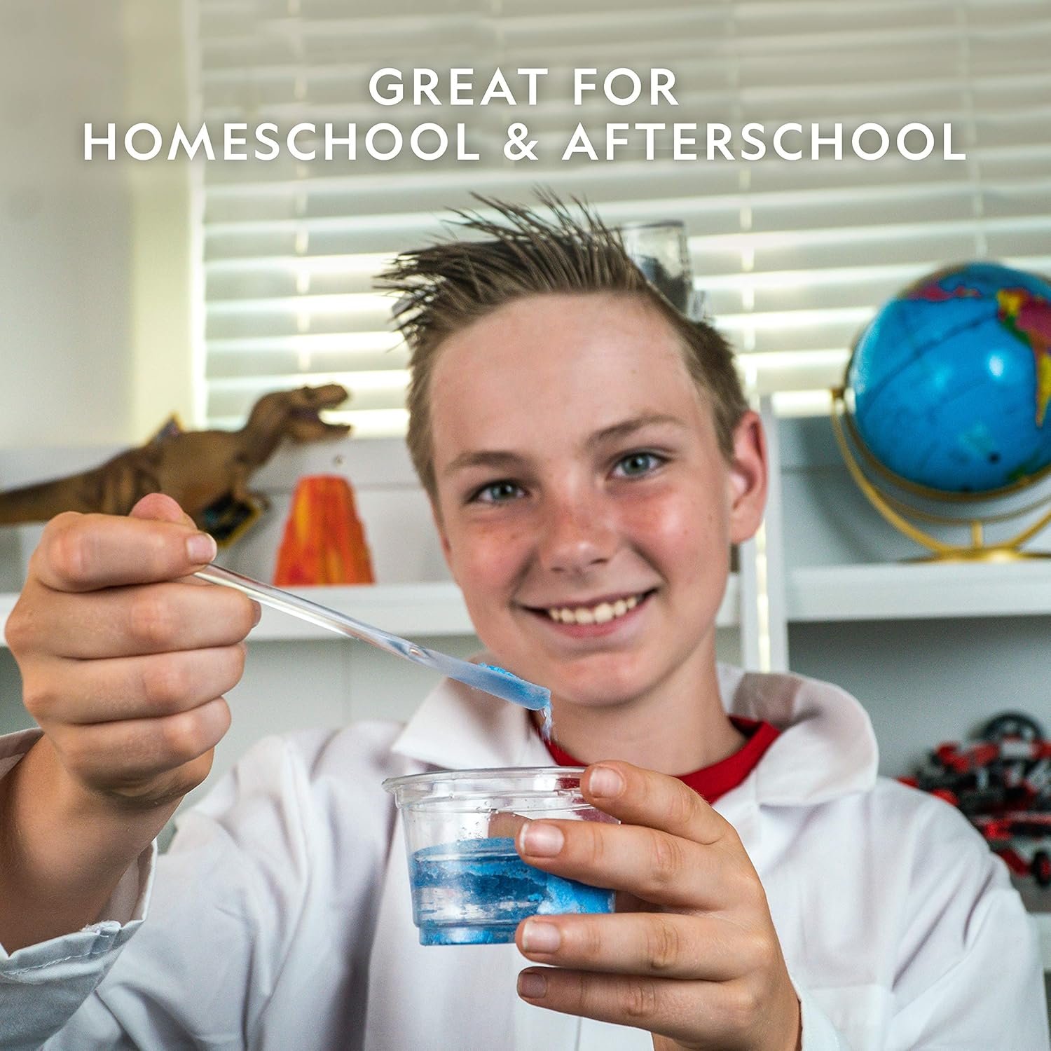 National Geographic Sensory Science Kit - Mega Science Kit, Includes Sensory Play Sand for Kids, Slime, Putty, and Other Projects, Slime Kit for Boys and Girls, Stress Relief Toy (Amazon Exclusive) - Image 5