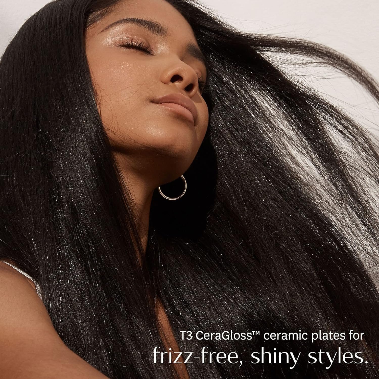 T3 Smooth ID 1” Flat Iron with Touch Interface - Digital Ceramic Flat Iron with Interactive HeatID Technology for Automatic Heat Setting Personalization - Image 11