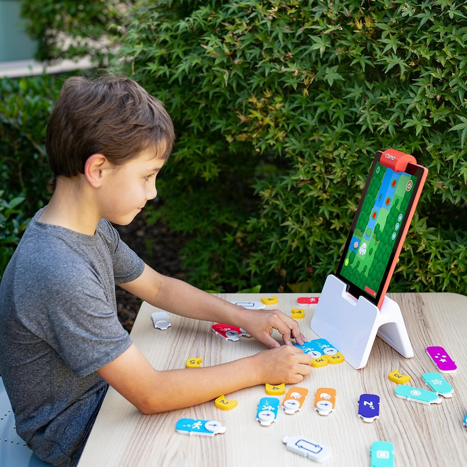 Osmo-Coding Starter Kit for Fire Tablet-3 Educational Learning Games Ages 5-10+-Learn to Code,Coding Basics & Coding Puzzles-STEM Toy Gifts,Boy & Girl(Osmo Fire Tablet Base Included-Amazon Exclusive) - Image 9