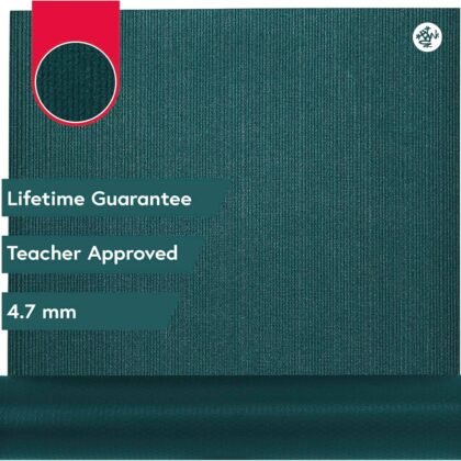 Manduka PROlite Yoga Mat - 4.7mm | Lifetime Durability | Hygienic Construction | Teacher Approved