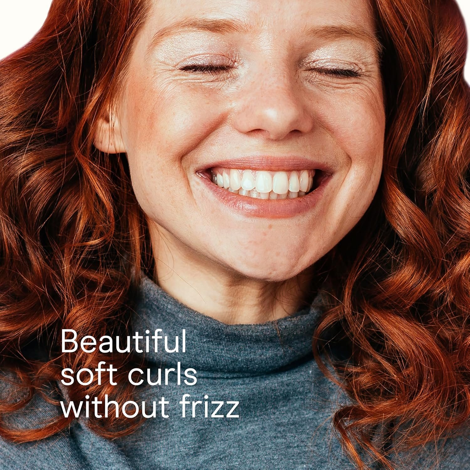 Conair Double Ceramic 1 ¼-Inch Long Barrel Curling Iron, 1¼-Inch Barrel Creates Loose Curls, Hair Curler for Use on Medium & Long Hair, White/Rose Gold - Image 5