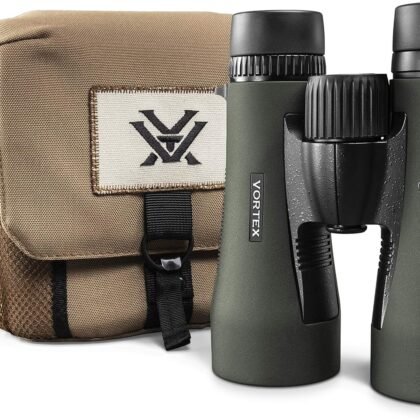 Vortex Optics Diamondback HD 12x50 Binoculars - HD Optical System, Non-slip Grip, Waterproof, Fogproof, Shockproof, Included GlassPak - Unlimited, Unconditional Warranty
